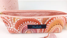 Load image into Gallery viewer, Holly Sanders Sand Hills Makeup Brush Bag. - Kashzale Cosmetic Bags