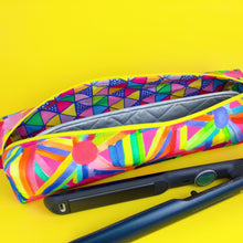 Load image into Gallery viewer, Straightener Travel Bag, Straight &#39;n the Bag, Heat Resistant Travel Bag, Confetti Design
