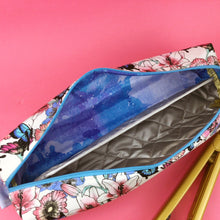 Load image into Gallery viewer, Straight &#39;n the Bag, Heat Resistant Travel Bag, Wild Butterflies. - Kashzale Cosmetic Bags
