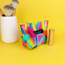 Load image into Gallery viewer, Confetti Small Makeup Bag. By Lordy Dordie Art
