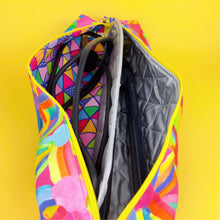 Load image into Gallery viewer, Straightener Travel Bag, Straight &#39;n the Bag, Heat Resistant Travel Bag, Confetti Design
