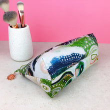 Load image into Gallery viewer, Shaping Country Medium Makeup Bag.  Holly Sanders Design.
