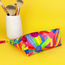 Load image into Gallery viewer, Confetti Medium Cosmetic Bag. By Lordy Dordie Art
