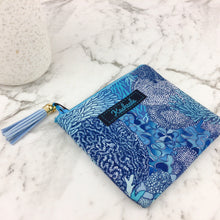 Load image into Gallery viewer, Coral Reef Coin Purse. Design by The Scenic Route.
