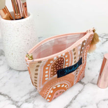 Load image into Gallery viewer, Holly Sanders Sand Hills Small Makeup Bag.
