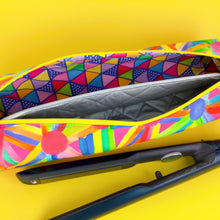 Load image into Gallery viewer, Straightener Travel Bag, Straight &#39;n the Bag, Heat Resistant Travel Bag, Confetti Design

