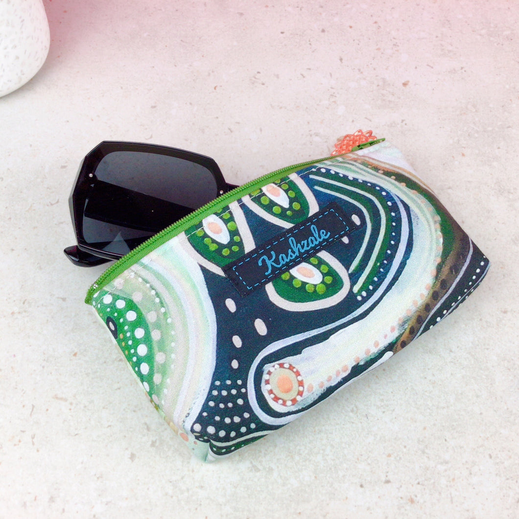 Shaping Country Sunglasses bag, glasses case. Holly Sanders Design