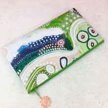 Load image into Gallery viewer, Shaping Country Zipper Pouch, Travel Pouch.  Holly Sanders Design.
