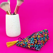 Load image into Gallery viewer, Balloon Animals Small Makeup Bag.
