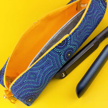Load image into Gallery viewer, Hair Straightener Travel Bag, Straight &#39;n the Bag, Heat Resistant Travel Bag, Desert Landscape
