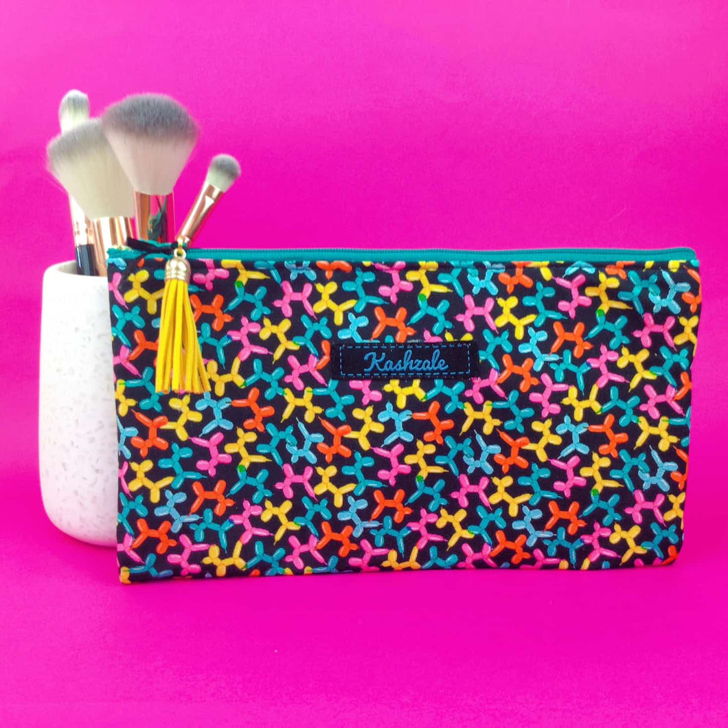 Balloon Animals Zipper Pouch, Travel Pouch.