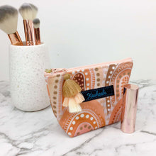 Load image into Gallery viewer, Holly Sanders Sand Hills Small Makeup Bag.
