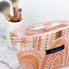 Load image into Gallery viewer, Holly Sanders Sand Hills Medium Cosmetic Bag.
