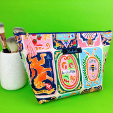 Load image into Gallery viewer, Tarot Time Large Makeup Bag.
