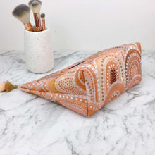 Load image into Gallery viewer, Holly Sanders Sand Hills Large Makeup Bag.
