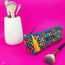 Load image into Gallery viewer, Balloon Animals Makeup Brush Bag.
