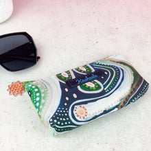 Load image into Gallery viewer, Shaping Country Sunglasses bag, glasses case. Holly Sanders Design
