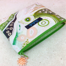 Load image into Gallery viewer, Shaping Country Small Clutch, Small makeup bag. Holly Sanders Design.
