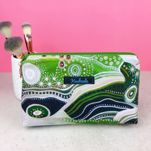 Load image into Gallery viewer, Shaping Country Medium Makeup Bag.  Holly Sanders Design.
