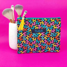 Load image into Gallery viewer, Balloon Animals Small Clutch, Small makeup bag.
