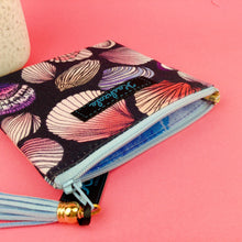 Load image into Gallery viewer, Shell Beach Coin Purse. Design by The Scenic Route.
