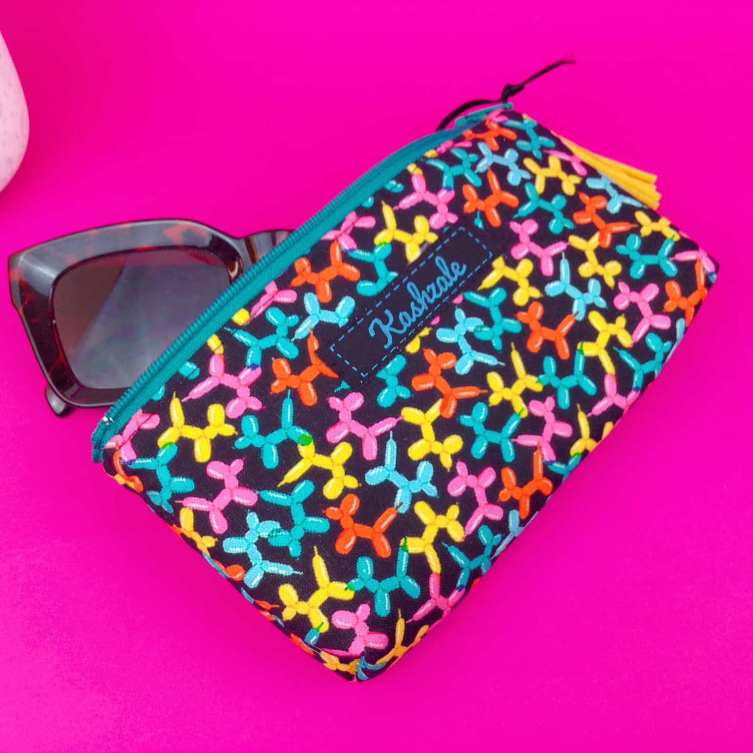 Balloon Animals Sunglasses bag, glasses case.