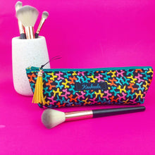 Load image into Gallery viewer, Balloon Animals Makeup Brush Bag.
