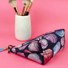 Load image into Gallery viewer, Shell Beach Medium Cosmetic Bag. Design by The Scenic Route.
