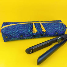 Load image into Gallery viewer, Hair Straightener Travel Bag, Straight &#39;n the Bag, Heat Resistant Travel Bag, Desert Landscape
