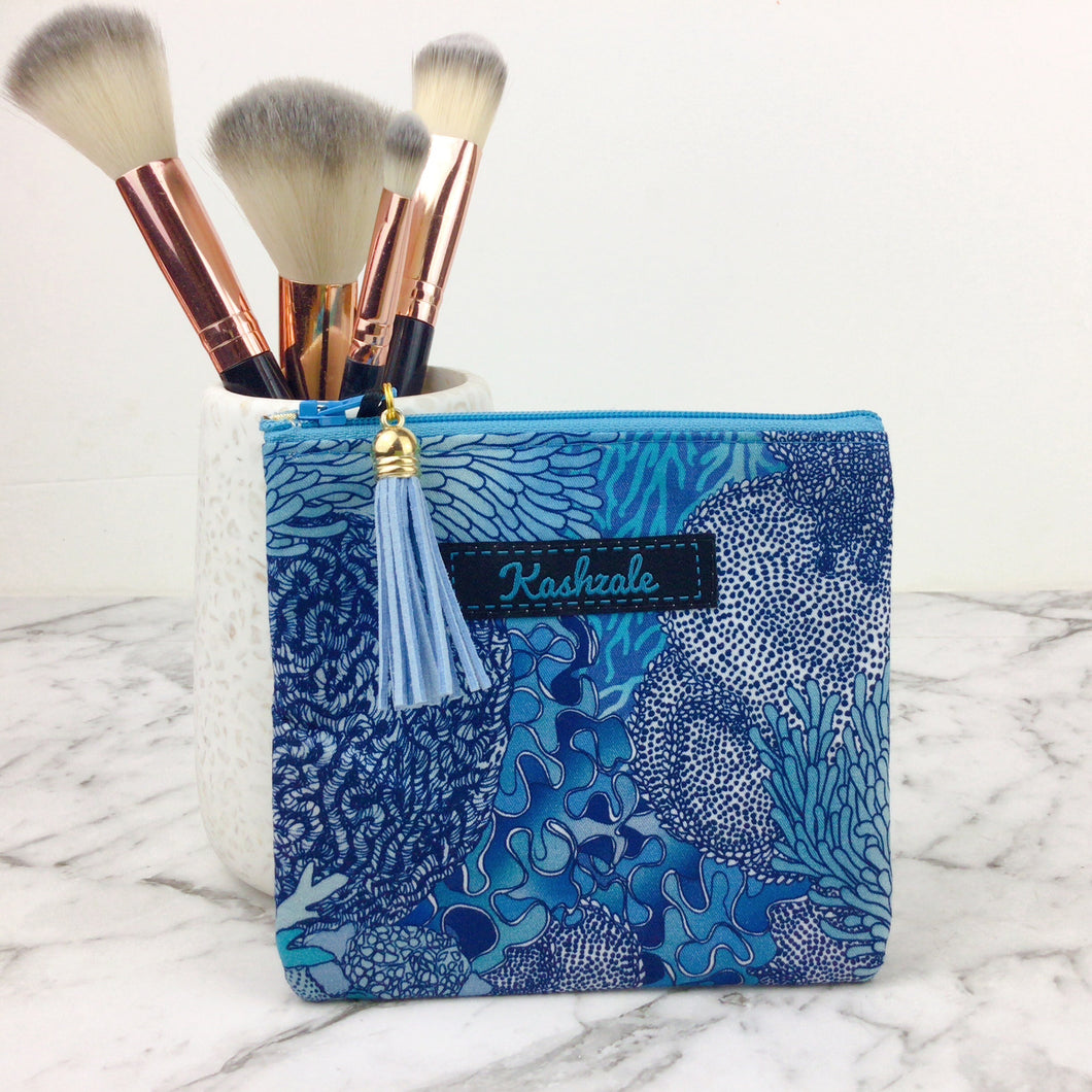 Coral Reef Coin Purse. Design by The Scenic Route.