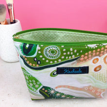 Load image into Gallery viewer, Shaping Country Medium Cosmetic Bag. Holly Sanders Design.
