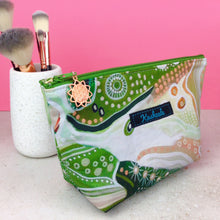Load image into Gallery viewer, Shaping Country Medium Cosmetic Bag. Holly Sanders Design.
