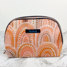 Load image into Gallery viewer, Sand Hills Double Zip Makeup Bag. Design by Holly Sanders
