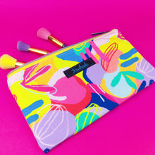 Load image into Gallery viewer, Disco Zipper Pouch, Travel Pouch. World of Mik Design.
