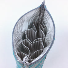 Load image into Gallery viewer, Silver Swans Essential Oil Bag,  Six Bottle Bag.
