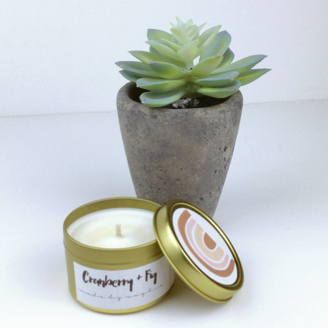 Travel Candles from Made by Sophie for Ammiah Handmade Co.