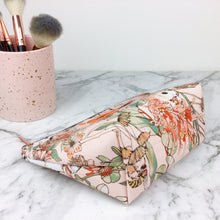 Load image into Gallery viewer, Pygmy Possum Peach Medium Cosmetic Bag. Design by The Scenic Route.
