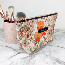 Load image into Gallery viewer, Pygmy Possum Peach Medium Cosmetic Bag. Design by The Scenic Route.
