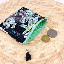 Load image into Gallery viewer, Nocturnal Coin Purse. Design by The Scenic Route.
