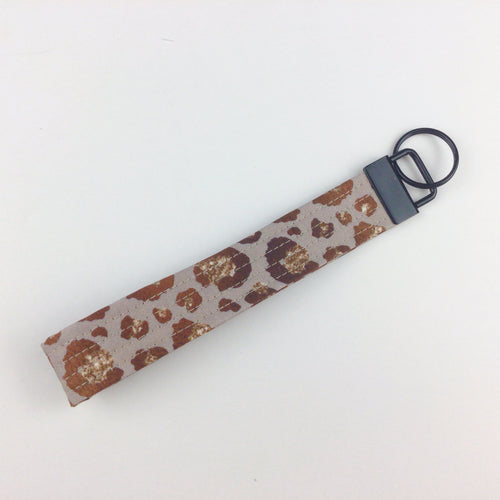 Leopard Print Key Fob. - Kashzale Cosmetic Bags