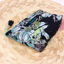 Load image into Gallery viewer, Nocturnal Small Makeup Bag.  Design by The Scenic Route.
