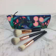 Load image into Gallery viewer, Blossom Bird Makeup Brush Bag.
