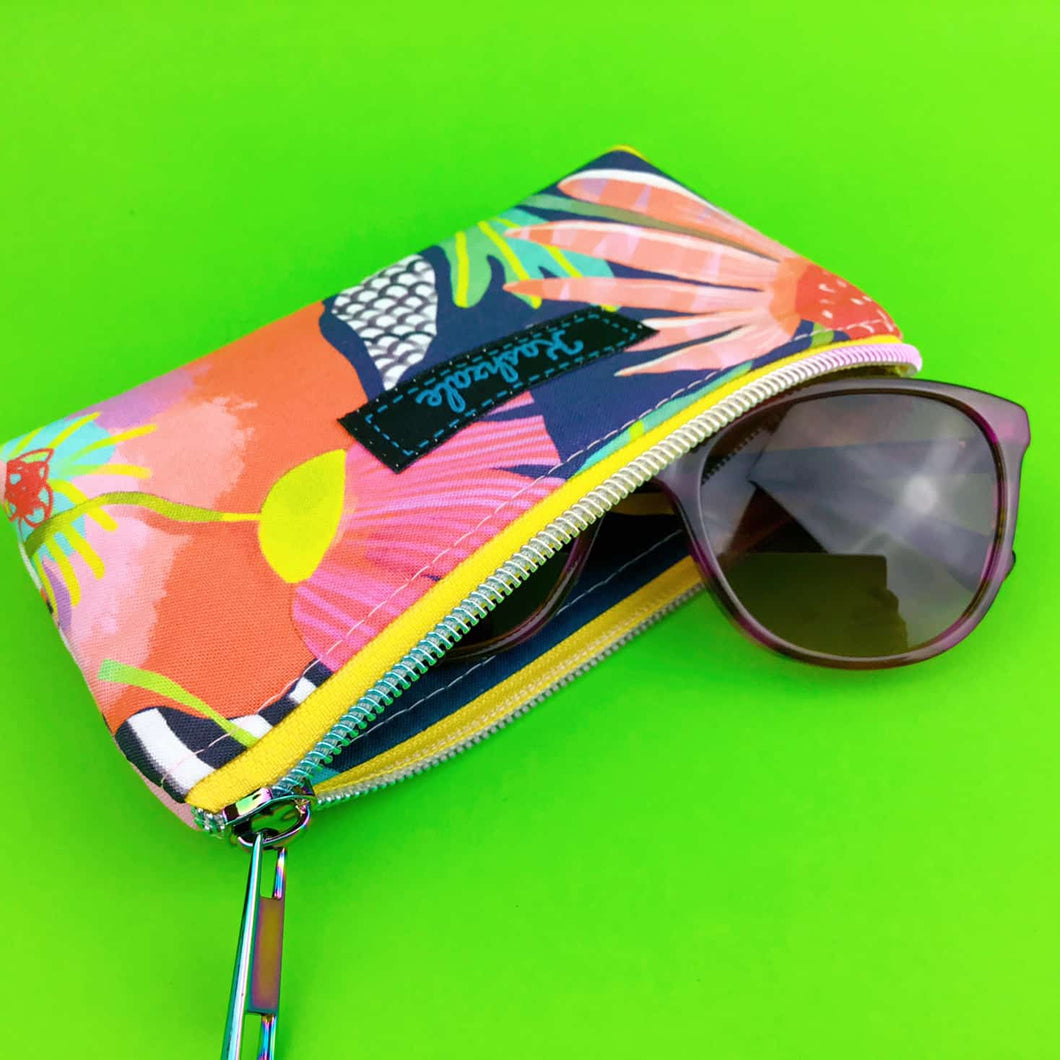 Glorious Garden Sunglasses bag, glasses case. Robyn Hammond Design