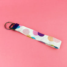 Load image into Gallery viewer, Mandala Magnifica Polka Dot Key Fob. Exclusive Design
