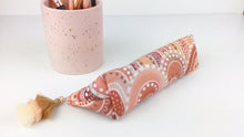 Load image into Gallery viewer, Holly Sanders Sand Hills Makeup Brush Bag. - Kashzale Cosmetic Bags

