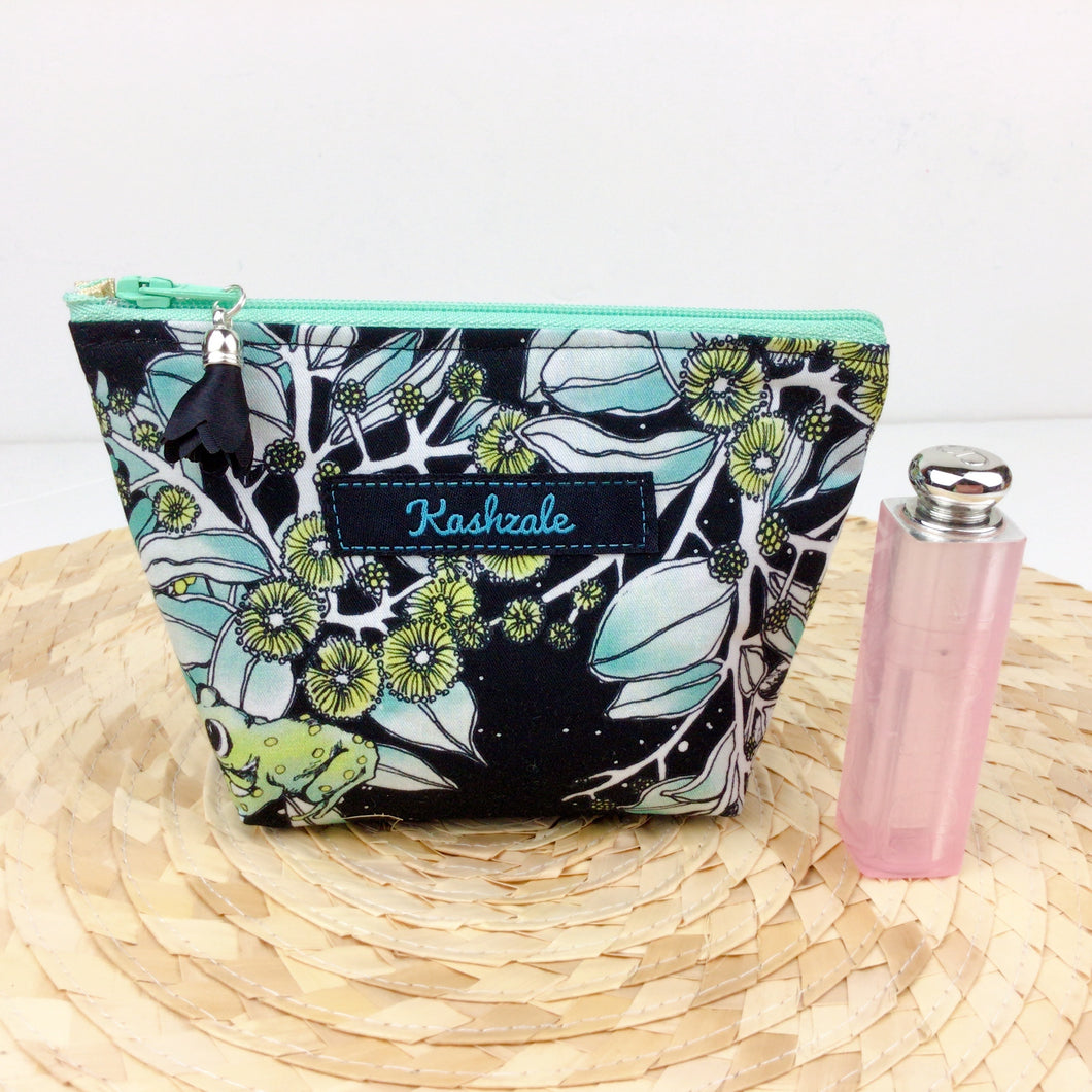 Nocturnal Small Makeup Bag.  Design by The Scenic Route.